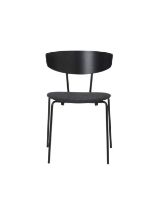 Bild von Ferm Living Herman Stuhl Fiord H: 74 cm - Schwarz/191 Dunkelgrau