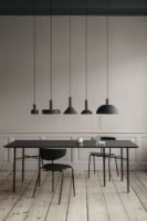 Bild von Ferm Living Herman Stuhl Fiord H: 74 cm - Schwarz/191 Dunkelgrau