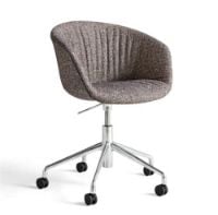 Bild von HAY AAC53 Soft Vollgepolsterter Bürostuhl mit Rollen, SH: 42–56 cm – Swarm Multi Color/AluminiumHAY AAC53 Soft Vollgepolsterter Bürostuhl mit Rollen, SH: 42–56 cm – Swarm Multi Color/Aluminium