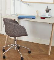Bild von HAY AAC53 Soft Vollgepolsterter Bürostuhl mit Rollen, SH: 42–56 cm – Swarm Multi Color/AluminiumHAY AAC53 Soft Vollgepolsterter Bürostuhl mit Rollen, SH: 42–56 cm – Swarm Multi Color/Aluminium