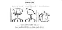 Bild von HAY AAC53 Soft Vollgepolsterter Bürostuhl mit Rollen, SH: 42–56 cm – Swarm Multi Color/Aluminium
HAY AAC53 Soft Vollgepolsterter Bürostuhl mit Rollen, SH: 42–56 cm – Swarm Multi Color/Aluminium
