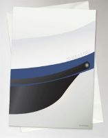 Bild von ViSSEVASSE Grußkarte 10,5x15 cm - Abschlusskappe Blau OUTLET