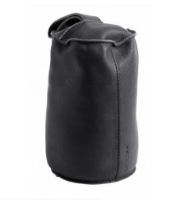 Bild von Muubs Türstopper Camou 3 kg 20x12 cm - Schwarz/Büffelleder