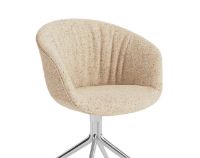 Bild von HAY AAC 21 Soft About A Chair SH: 46 cm – Poliertes Aluminium/Bolgheri LGG60