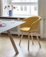 Bild von HAY AAC 23 Soft About A Chair SH: 46 cm – Lackiertes Eichenfurnier/Lola-Gelb