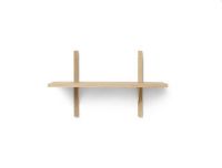 Bild von Ferm Living Sector Regal S/N 22,1x54 cm - Eiche/Messing