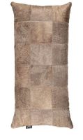 Bild von Natures Collection Kissen aus brasilianischem Kuhfell, 30 x 60 cm – Beige