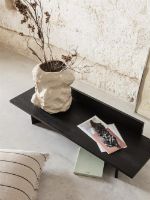 Bild von Ferm Living Oblique Bench B: 120 cm – Schwarz geölte Eiche