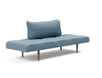 Bild von Innovation Living Zeal Styletto Daybed 72x178 cm - Dunkles Holz/Mixed Dance Hellblau
