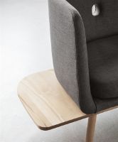 Bild von Eva Solo Phantom 2 Pers. Sofa mit Tisch B: 208,8 cm – Eiche Natur
