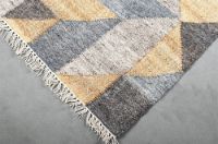 Bild von HC Carpets MIGO Handgewebter Kelim-Teppich 140x200 – Midnight Mix