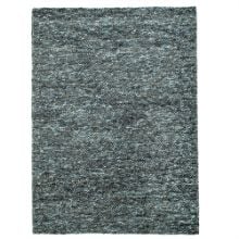 Bild von HC Carpets Oxford Handgewebter Teppich 90x150 cm - Dunkelgrau Mix