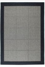 Bild von HC Carpets Casablanca Flachgewebter Teppich 240x340 cm - Dunkelgrau