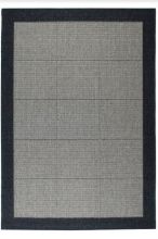 Bild von HC Carpets Casablanca Flachgewebter Teppich 80x350 cm - Dunkelgrau