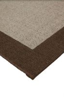 Bild von HC Carpets Casablanca Flachgewebter Teppich 300x400 cm - Braun