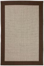 Bild von HC Carpets Casablanca Flachgewebter Teppich 160x240 cm - Braun