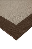 Bild von HC Carpets Casablanca Flachgewebter Teppich 160x240 cm - Braun