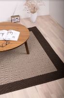 Bild von HC Carpets Casablanca Flachgewebter Teppich 160x240 cm - Braun