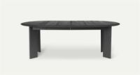 Bild von Ferm Living Bevel Tisch ausziehbar 2 Ø: 117-217 cm - Schwarz geölte Eiche