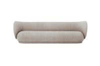 Bild von Ferm Living Rico 4-Personen-Sofa, gebürstet, L: 260 cm – Sand