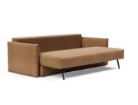 Bild von Innovation Living Tripi Schlafsofa L: 227 cm – Mat sort/Fanual Brown