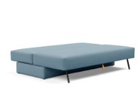 Bild von Innovation Living Osvald Schlafsofa L: 200 cm – Mat Sort/Mixed Dance Hellblau