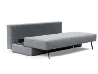 Bild von Innovation Living Osvald Schlafsofa L: 200 cm – Mat Sort/Twist Granite