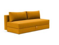 Bild von Innovation Living Osvald Schlafsofa L: 200 cm – Mat Sort/Elegance Burned Curry