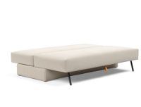 Bild von Innovation Living Osvald Schlafsofa L: 200 cm – Mattschwarz/Blida Sandgrau