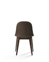 Bild von Audo Copenhagen Harbour Side Dining Chair SH: 45 cm – Remix 233 / Gestell aus dunkel gebeizter Eiche