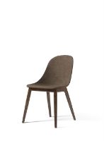Bild von Audo Copenhagen Harbour Side Dining Chair SH: 45 cm – Remix 233 / Gestell aus dunkel gebeizter Eiche