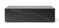 Bild von Audo Copenhagen Sockel niedrig H: 27 cm – Schwarzer schwarzer Marmor Marquin