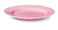 Bild von Lyngby Porzellan Rhombe Lunchteller Ø: 21 cm – Rosa