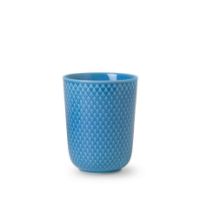 Bild von Lyngby Porzellan-Rhombe-Becher 33 cl – Blau