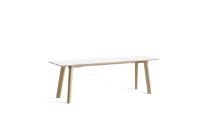 Bild von HAY CPH Deux 215 Bench 140 x 35 x 45 cm – unbehandelte massive Buche/perlweißes Laminat