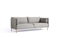 Bild von HAY Silhouette 3-Personen-Sofa Mono L:212 cm – Ruskin 33 / Geölte massive Eiche