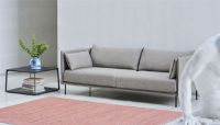 Bild von HAY Silhouette 3-Personen-Sofa Mono L:212 cm – Ruskin 33 / Geölte massive Eiche