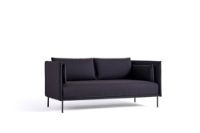 Bild von HAY Silhouette 3-Personen-Sofa Mono L:212 cm – Remix 373 / Schwarz pulverbeschichteter Stahl