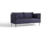 Bild von HAY Silhouette 2-Personen-Sofa Mono L:171 cm – Remix 783 / Schwarz pulverbeschichteter Stahl