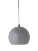 Bild von Frandsen Ball Pendant 1115 Ø: 18 cm - Matt Hellgrau OUTLET