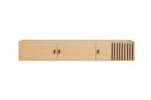 Bild von Woud Array Wand-Beistelltisch L: 150 cm – Eiche