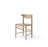 Bild von &Tradition HM3 Drawn Chair SH: 46 cm – Naturpapierkordel/geölte Eiche