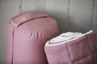 Bild von Nordal Yoga Bolster Large Round L: 62 cm - Rose