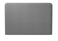 Bild von Dunlopillo Pebble Kopfteil 180 cm – Hellgrau