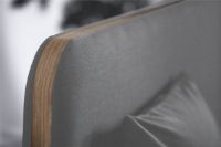 Bild von Dunlopillo Pebble Kopfteil 180 cm – Hellgrau