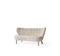 Bild von &Tradition Little Petra VB2 Sofa L: 150 cm – Eiche weiß geölt/Karakorum 003