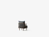 Bild von &Tradition Fly SC10 Lounge Chair SH: 40 cm – Geräucherte geölte Eiche/Hot Madison 093