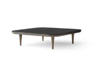 Bild von &Tradition Fly SC11 Loungetisch 120 x 120 cm – geräucherte geölte Eiche/geschliffenes Nero Marquina