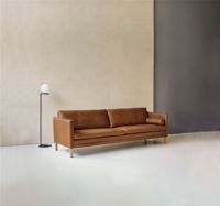 Bild von Mogens Hansen MH2614 3-Personen-Sofa L: 210 cm – Frej 15 Leder/geölte Eiche