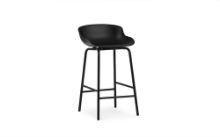 Bild von Normann Copenhagen Hyg Barhocker SH: 65 cm – Schwarz/Stahl